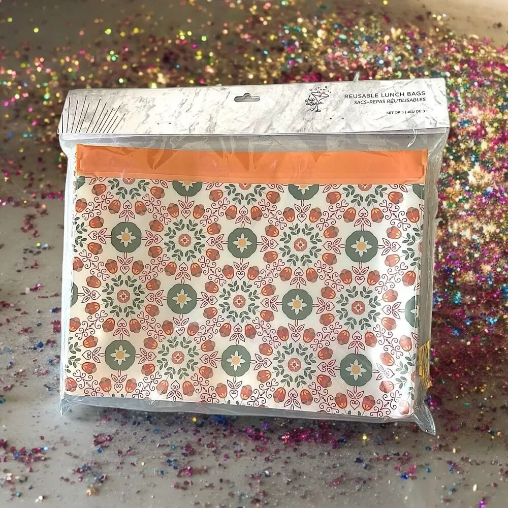CHIC & TONIC Set of 3 Reusable Bags Brand New In package